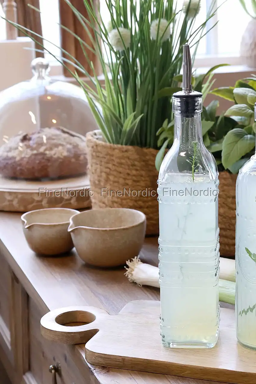 Chic Antique Flasche mit Weinausgiesser Klar