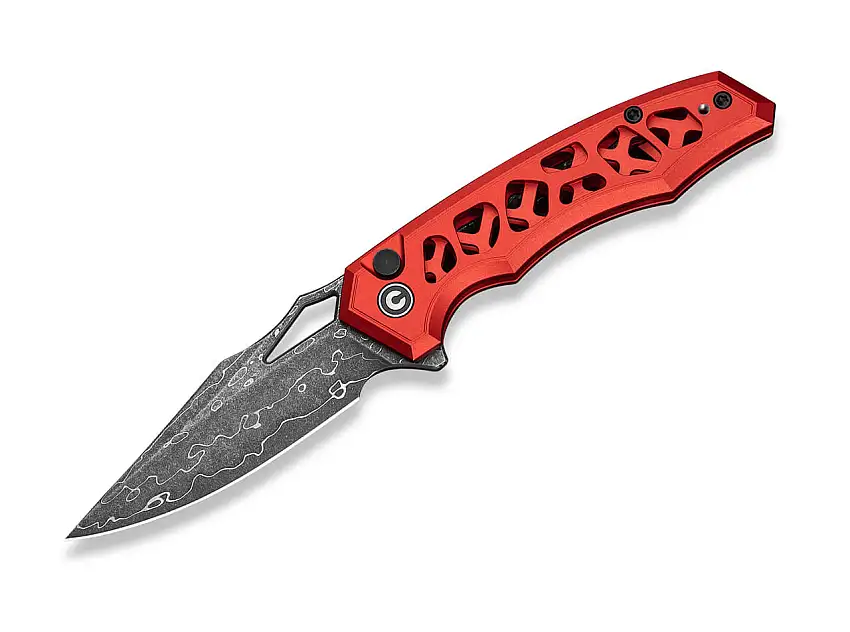 Anaaki Damascus Red Aluminum