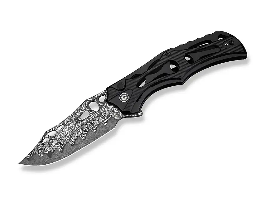 Biophase Damascus Black Aluminum & G10
