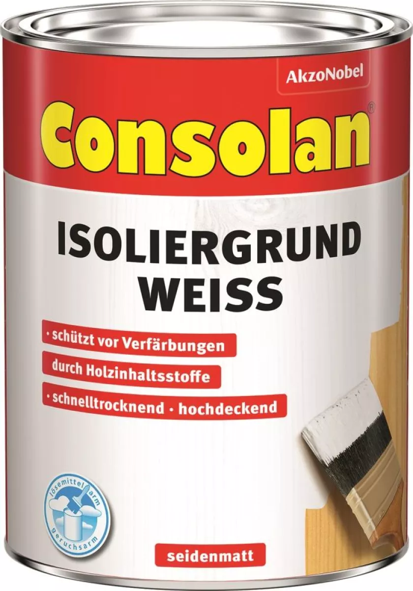 Consolan Isoliergrund Weiß 2,5 L