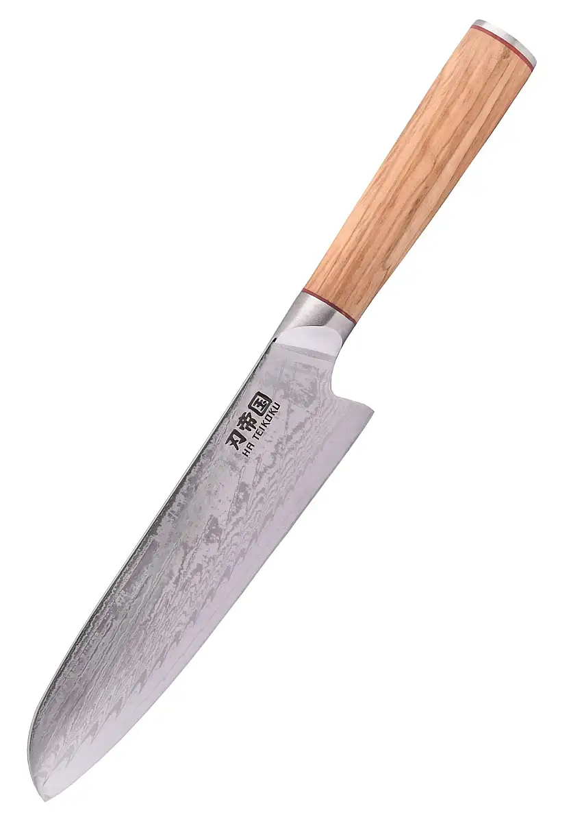 Santoku, Damaststahl