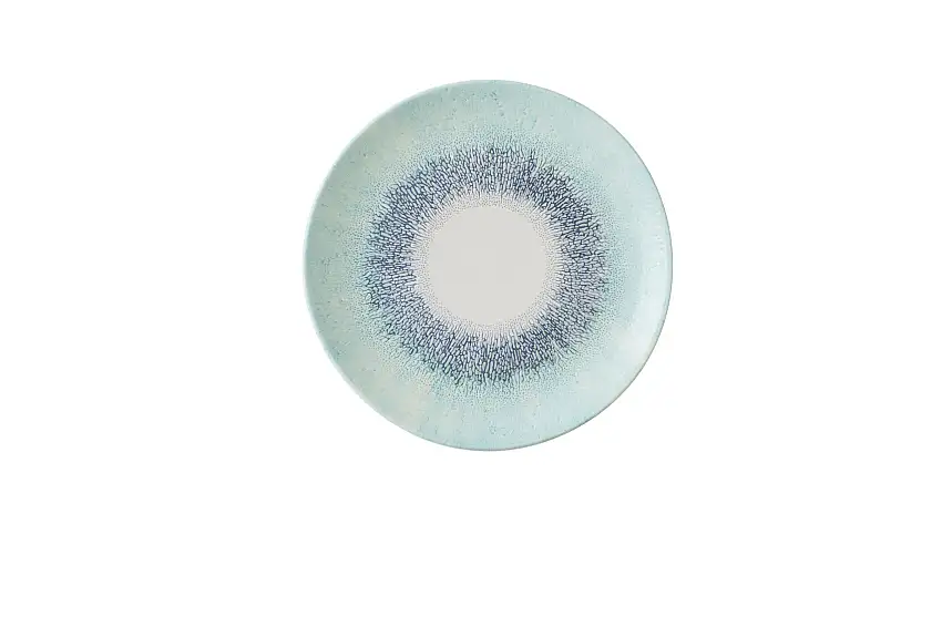 Churchill, Fusion : Aquamarine - Teller flach Coup, 26 cm