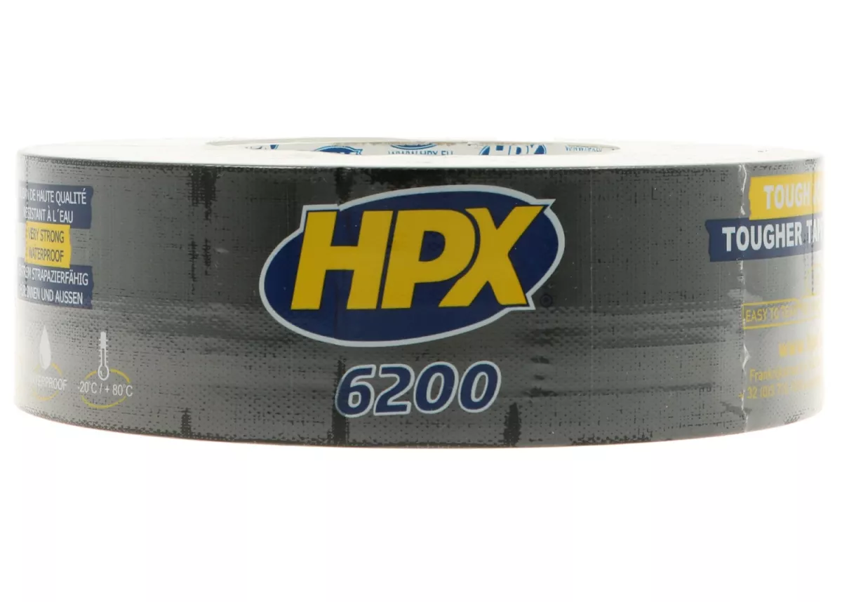 Gewebeband schwarz Rolle 50mm x 50m