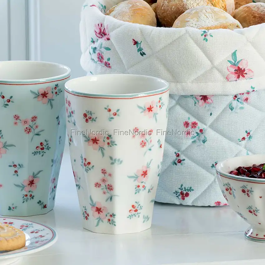 GreenGate French Latte Cup "Sila White"