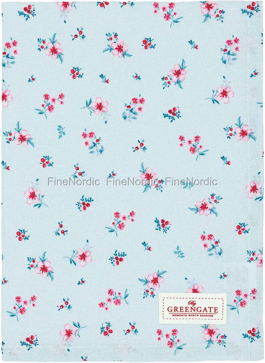 GreenGate Geschirrtuch "Sila Pale Blue"