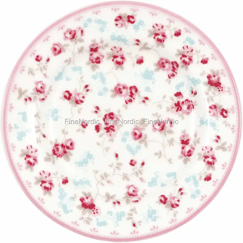 GreenGate Kleiner Teller "Elsy White"