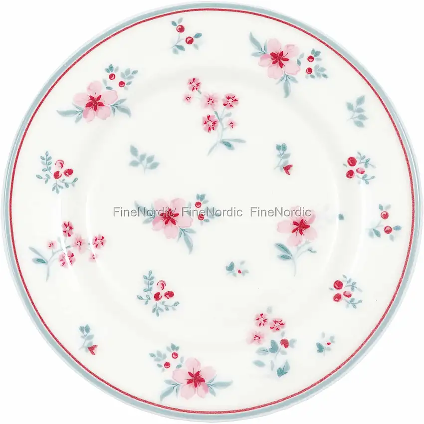 GreenGate Kleiner Teller "Sila White"