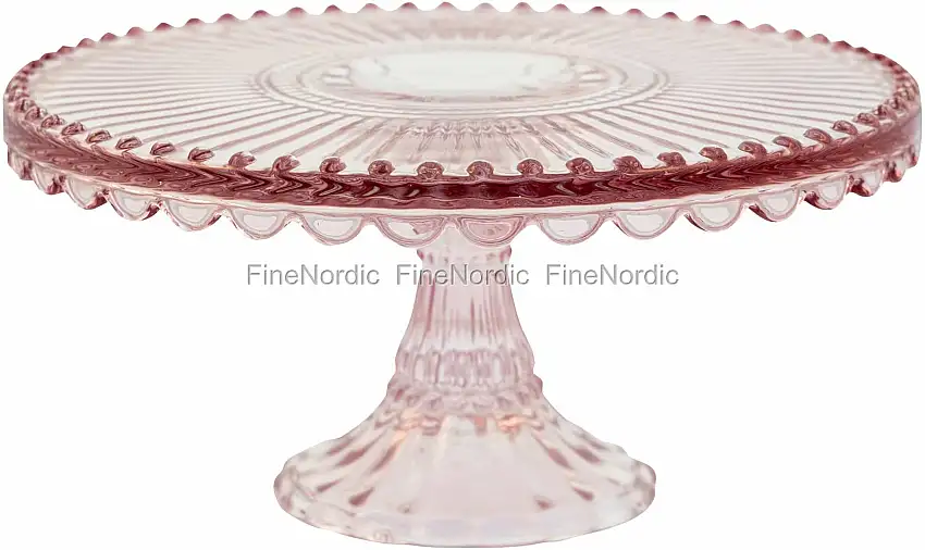 GreenGate Kuchenteller Alice Pale Pink Medium