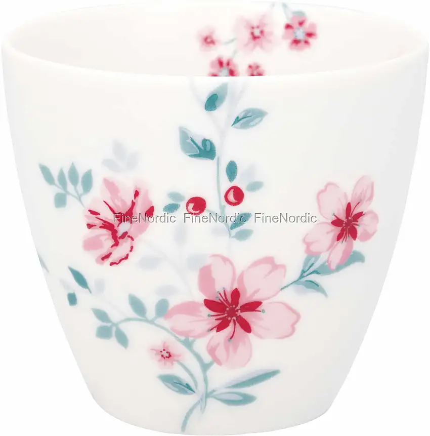 GreenGate Latte Cup "Alasie White"