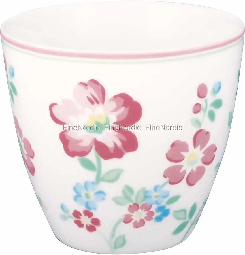 GreenGate Latte Cup Athea White