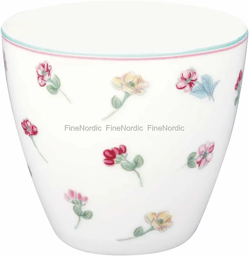 GreenGate Latte Cup Lianca White