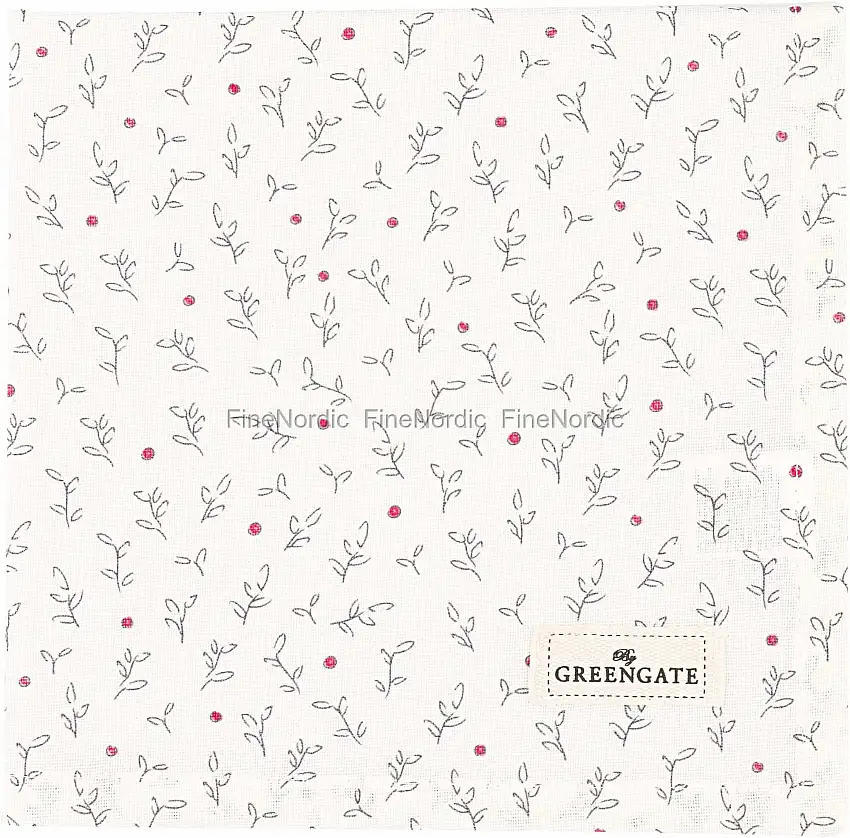 GreenGate Stoffserviette Chiara White