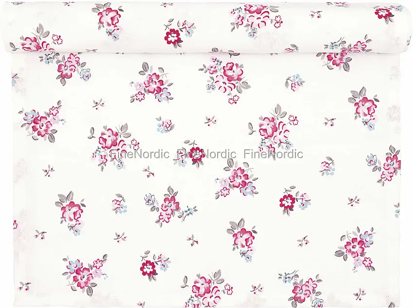 GreenGate Tischläufer "Elba White" 45 x 140 cm