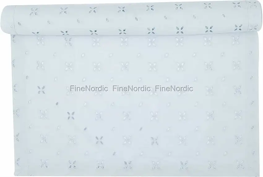 GreenGate Tischläufer Lace Pale Blue 50 x 150 cm