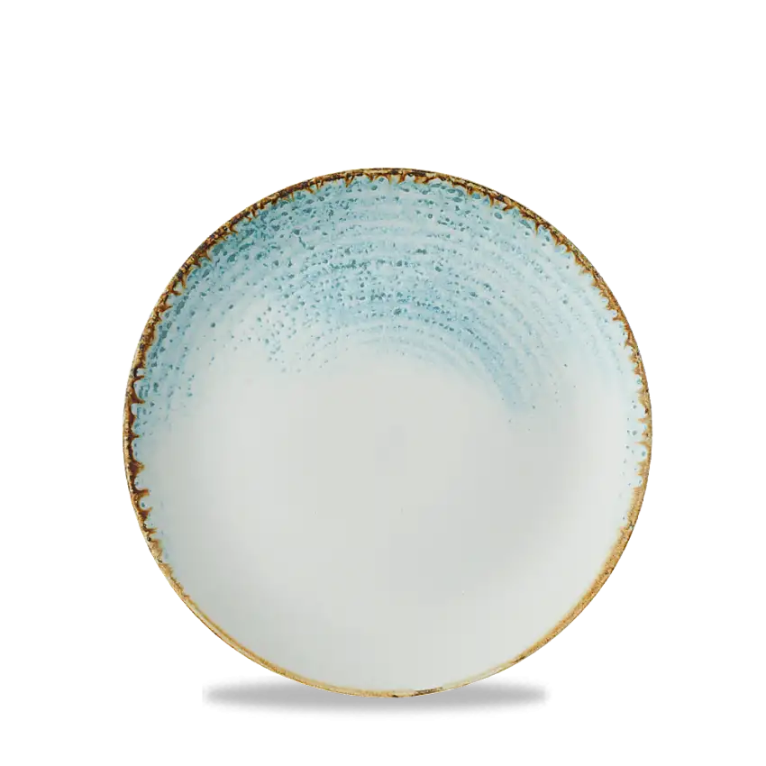 Churchill, Homespun Accents : Aquamarine - Teller flach Coup, 16,5 cm