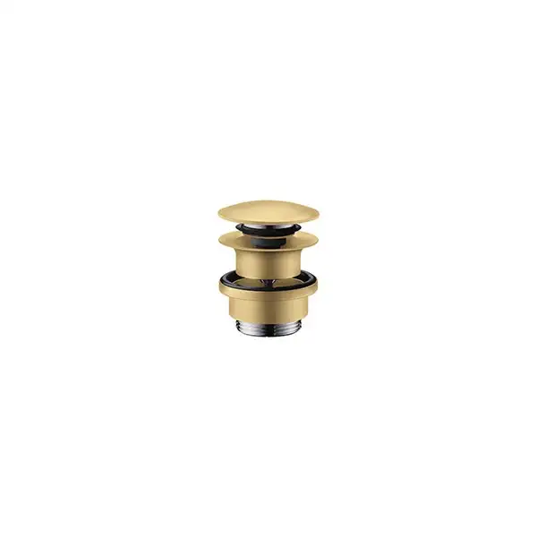 Hansgrohe Ablaufgarnitur Push-Open für Waschtisch- und Bidetmischer Brushed Gold Optic					(51300250)