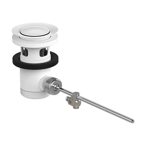 Hansgrohe Ablaufventil Waschtischmischer und Bidetmischer DN32 mattweiss					(94139700)