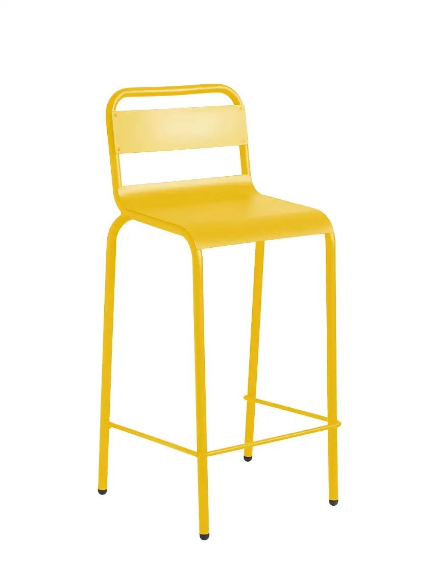 iSiMAR - Anglet Barhocker, höhe 65 cm, melonengelb