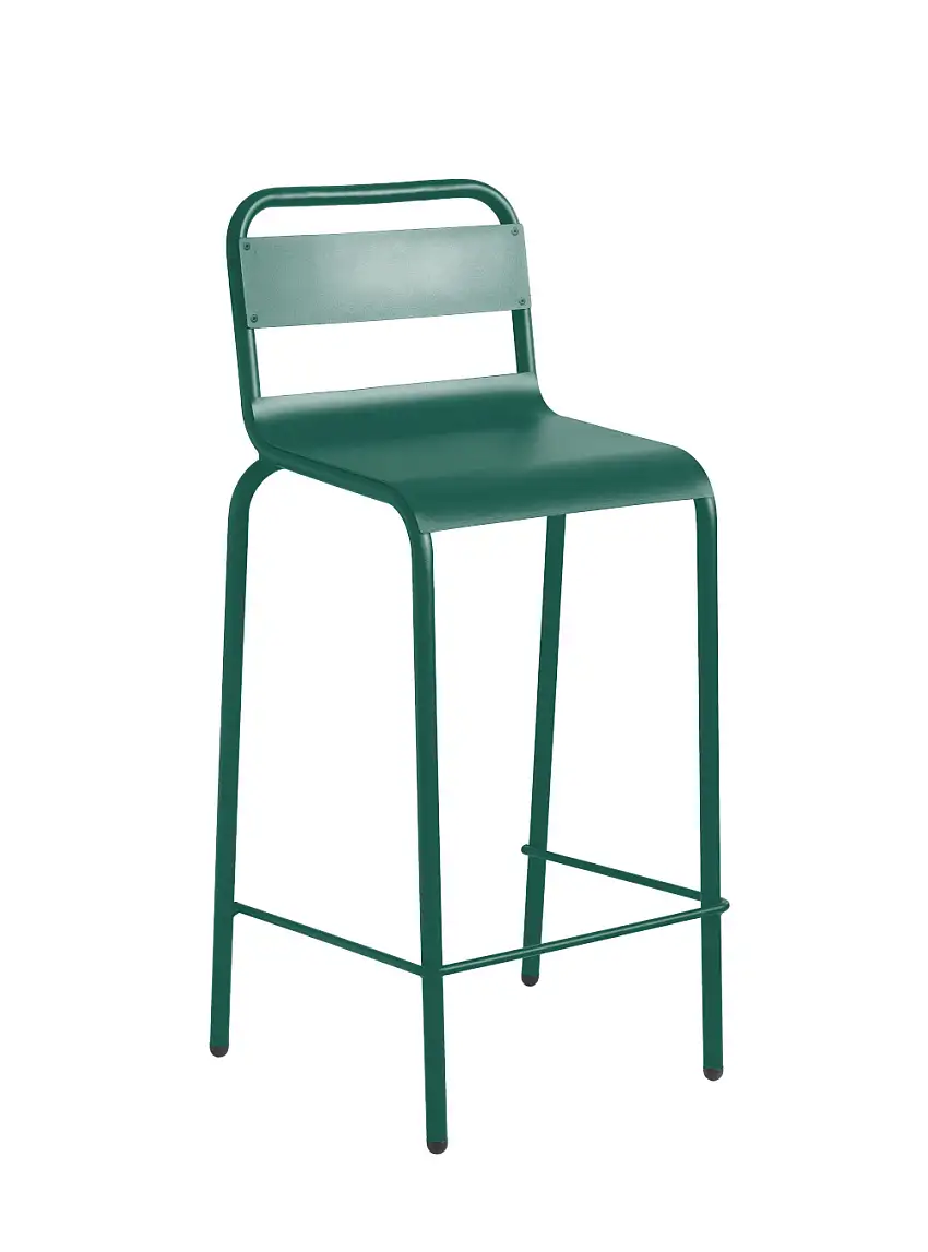 iSiMAR - Anglet Barhocker, höhe 65 cm, moosgrün