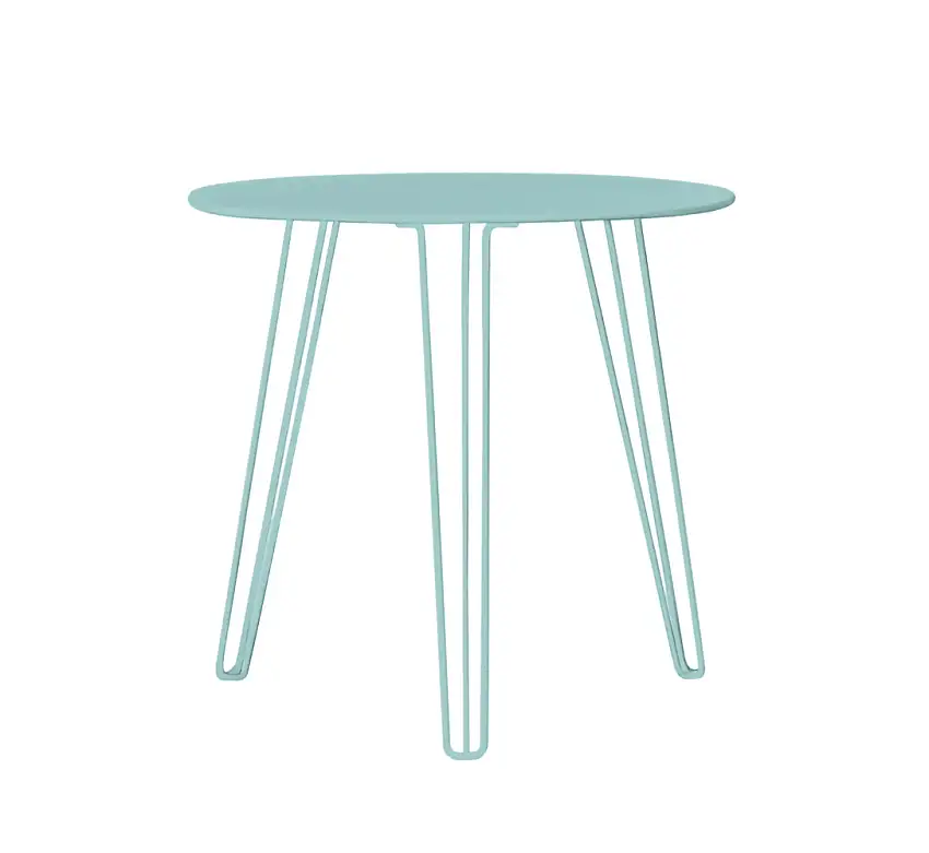 iSiMAR - Menorca Bistrotisch, Ø 80 cm, lichtgrün
