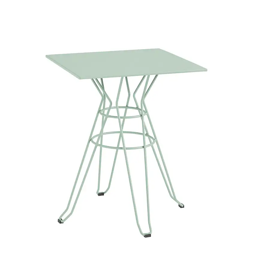 iSiMAR - Capri Bistrotisch, 70 x 70 cm, blaßgrün