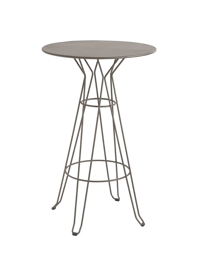 iSiMAR - Capri Stehtisch, Ø 90 cm, beigegrau