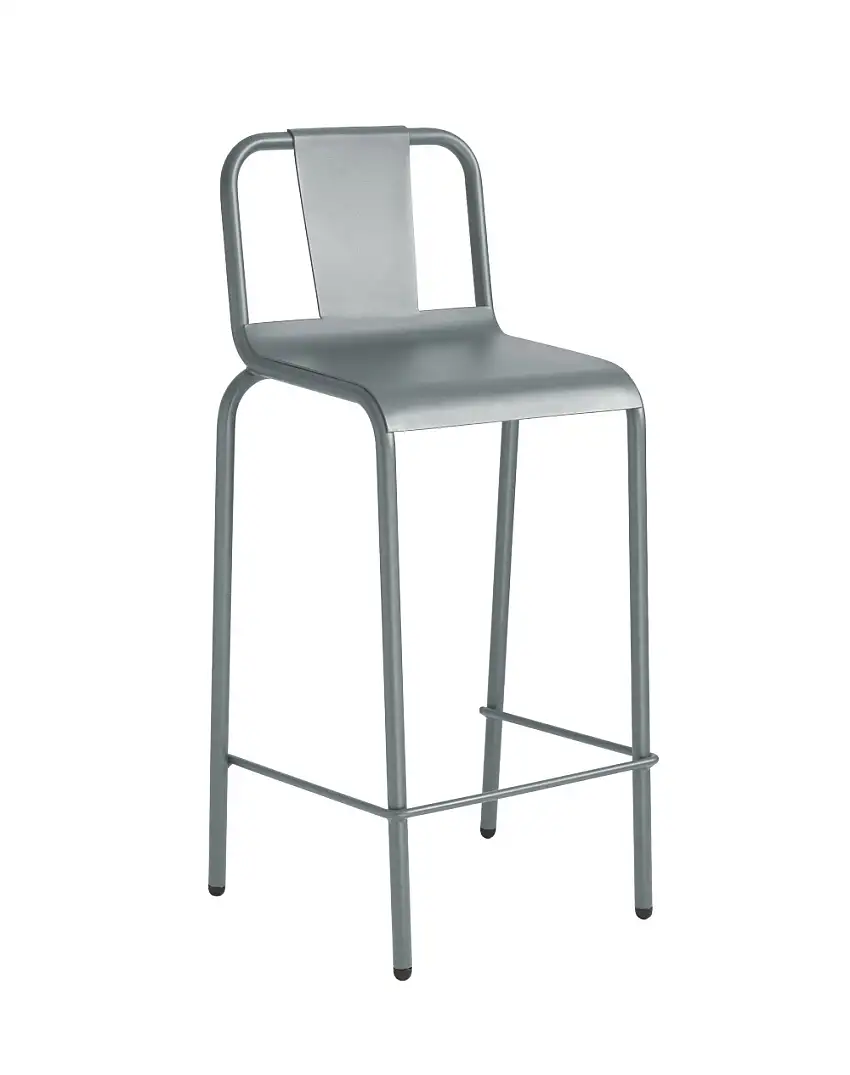 iSiMAR - Napoles Barhocker, höhe 79 cm, telegrau 2