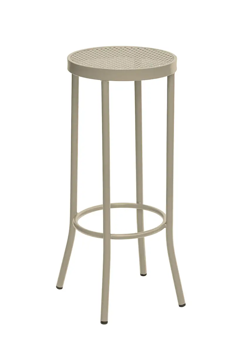 iSiMAR - Puerto Barhocker, höhe 78 cm, kieselgrau