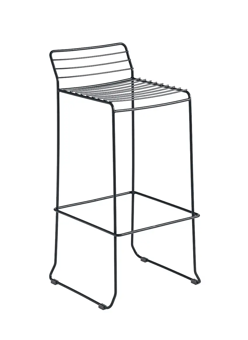 iSiMAR - Tarifa Barhocker, höhe 76 cm, anthrazitgrau