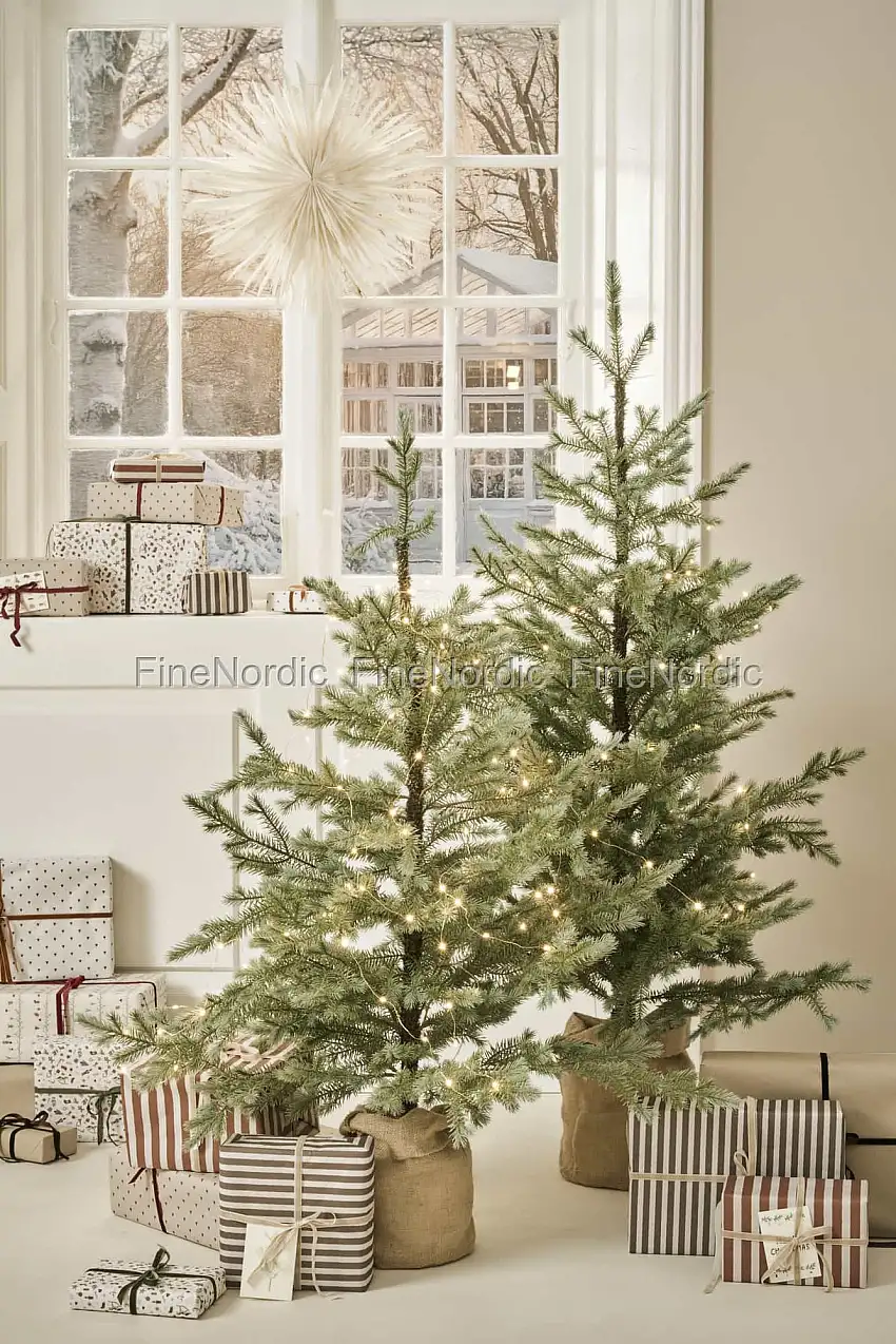 Ib Laursen Artificial Fir Tree with Jute Bag 125 cm