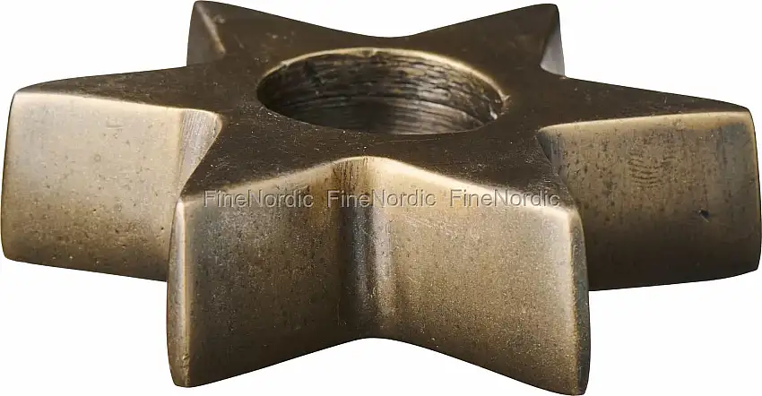 Ib Laursen Candle Holder for 2,2 cm Candle Star-Shaped