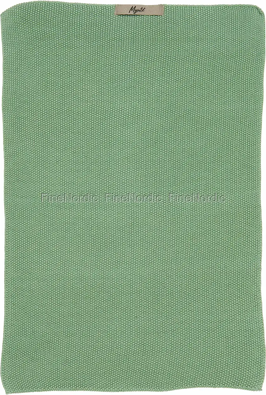 Ib Laursen Handtuch Mynte Wasabi Gestrickt