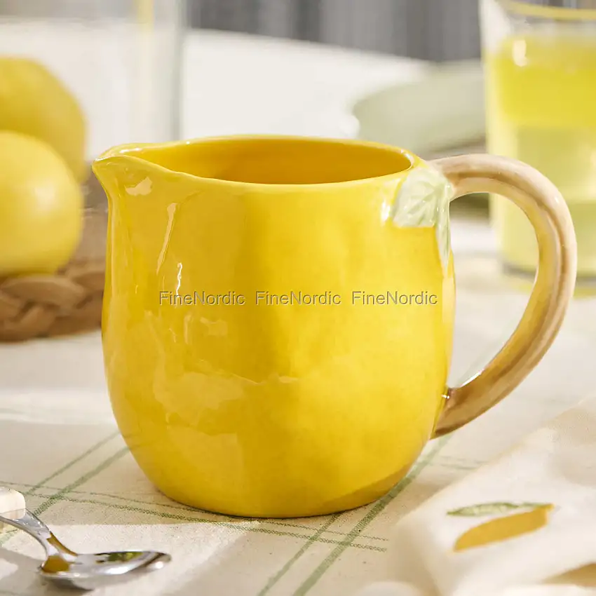 Ib Laursen Krug mit Henkel Lemon