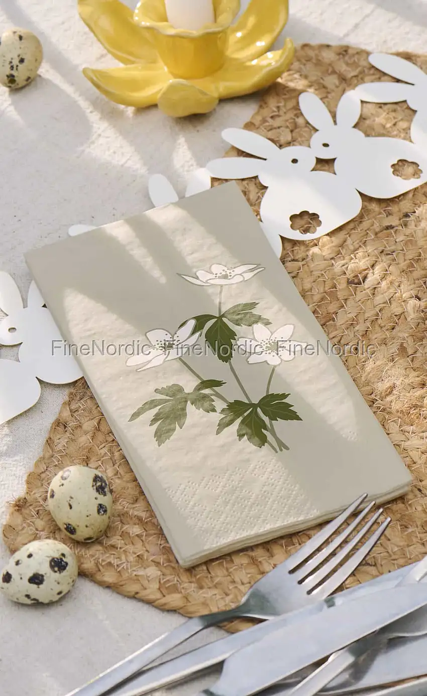 Ib Laursen Papierservietten Anemonen 16 Stück