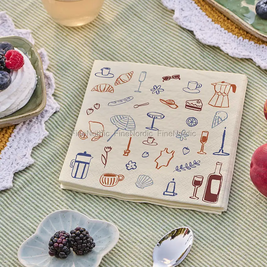 Ib Laursen Papierservietten Dolce Vita 20 Stück