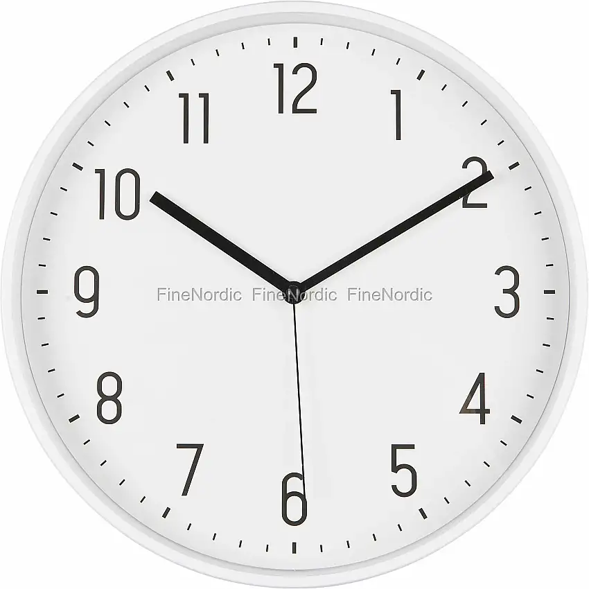 Ib Laursen Wanduhr Weiß