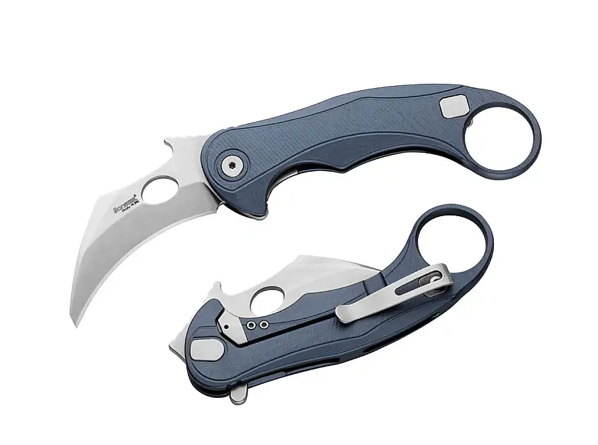 Leone Mid M390 Blue Aluminum