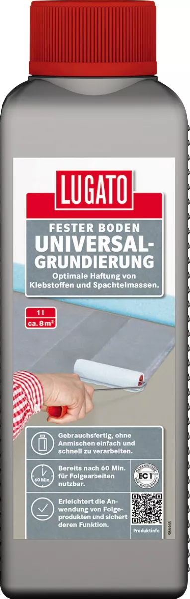 Lugato Fester Boden Universal-Grundierung Gebrauchsfertig 1 l