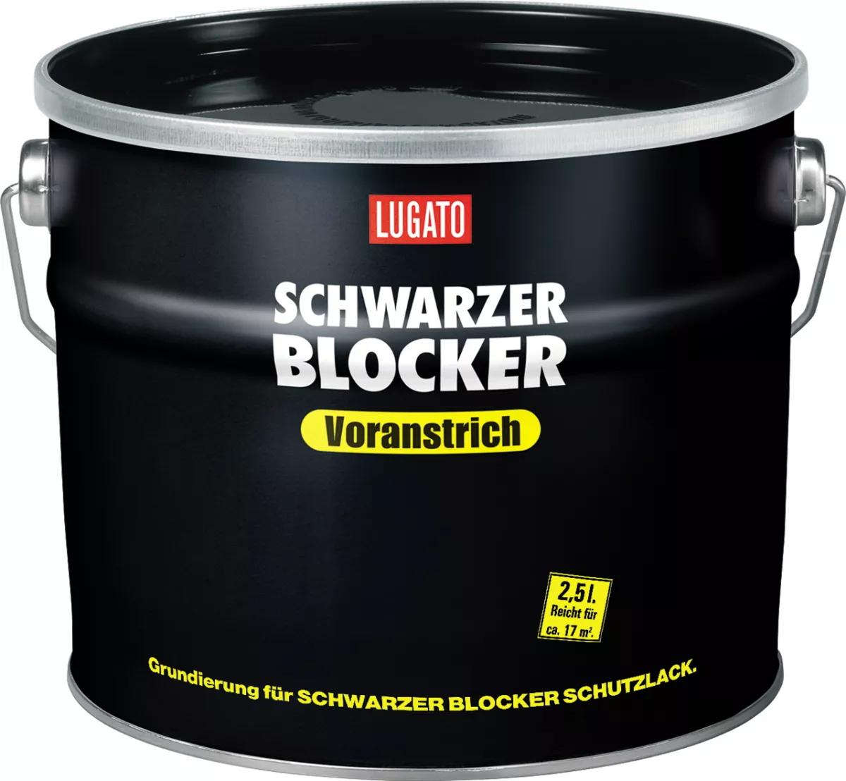 Lugato Schwarzer Blocker Voranstrich Bitumenanstrich Grundierung 2,5 l