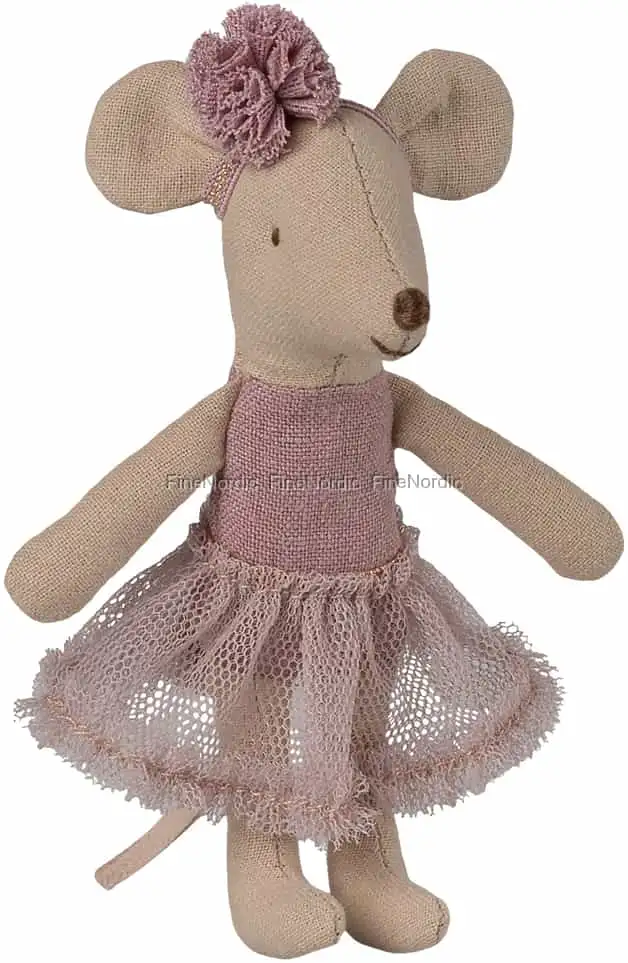 Maileg Ballerina Maus - Kleine Schwester - Heide