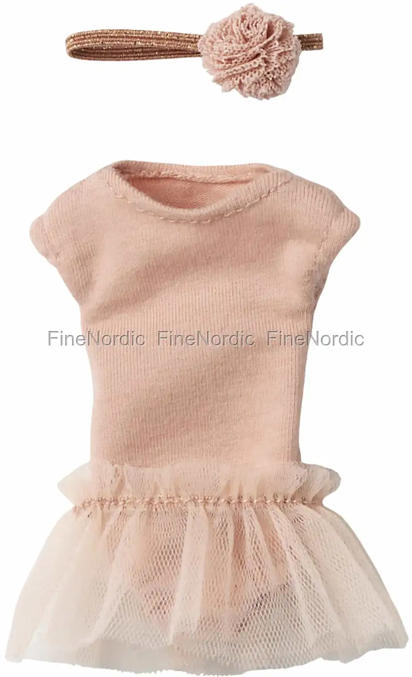 Maileg Ballettanzug und Rock Rosa für Kaninchen/Hase Größe 1