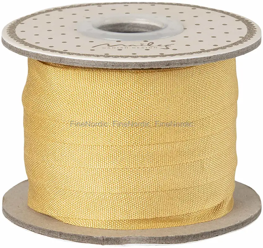 Maileg Band 13 mm x 10 m - Gelb