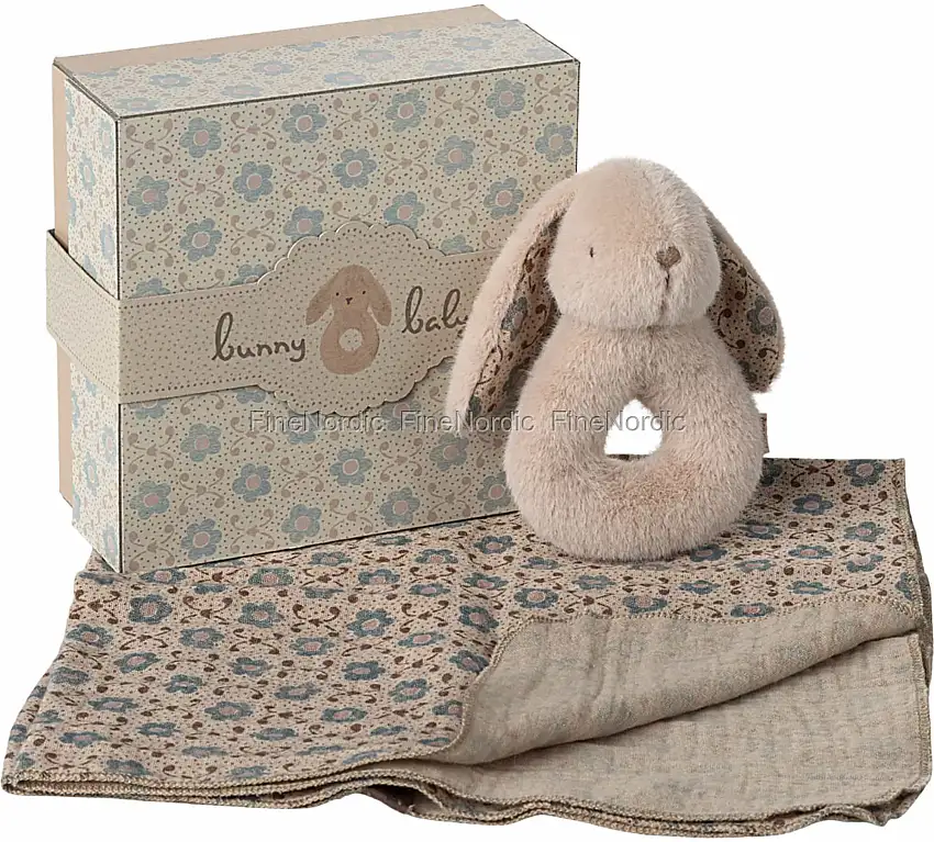 Maileg Kaninchen Rassel Set - Powder