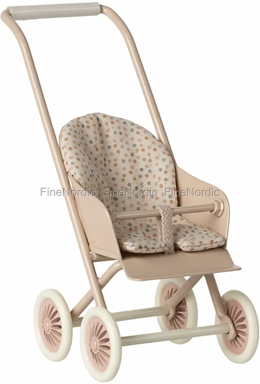 Maileg Kinderwagen für Mikro Hase-/Kaninchen - Powder