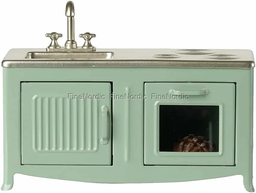 Maileg Miniatur Küche für Maus - Mint
