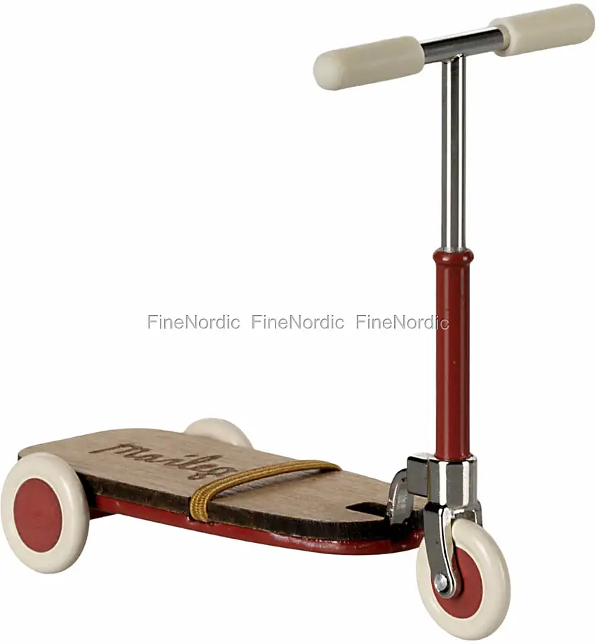 Maileg Miniatur Roller - Maus - Rot
