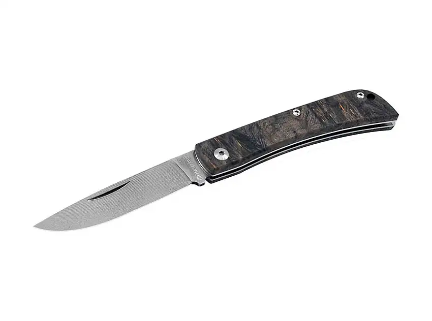 Scout Damascus Black Poplar Wood