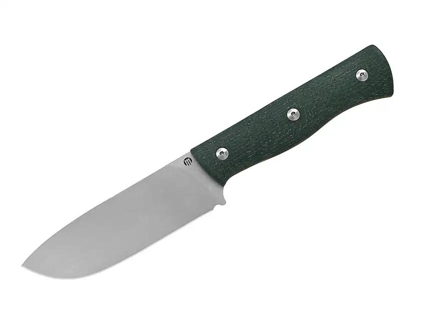 Woodsman Nitro X7 Green Micarta