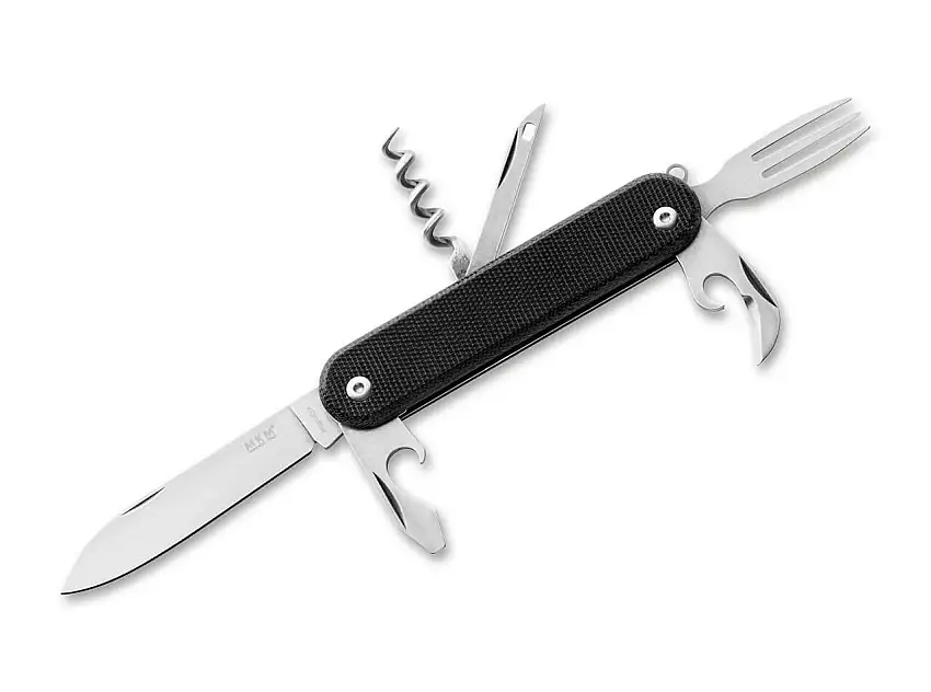 Malga 6 MagnaCut Micarta Black