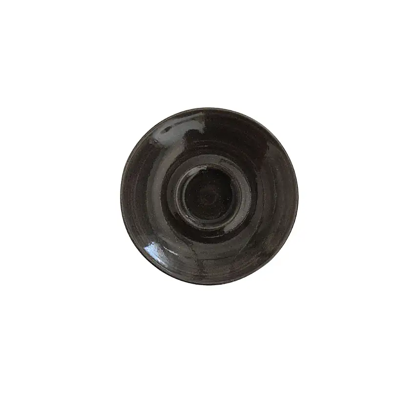 Churchill, Stonecast Patina : Iron Black - Cappuccino-Untere 15,6 cm